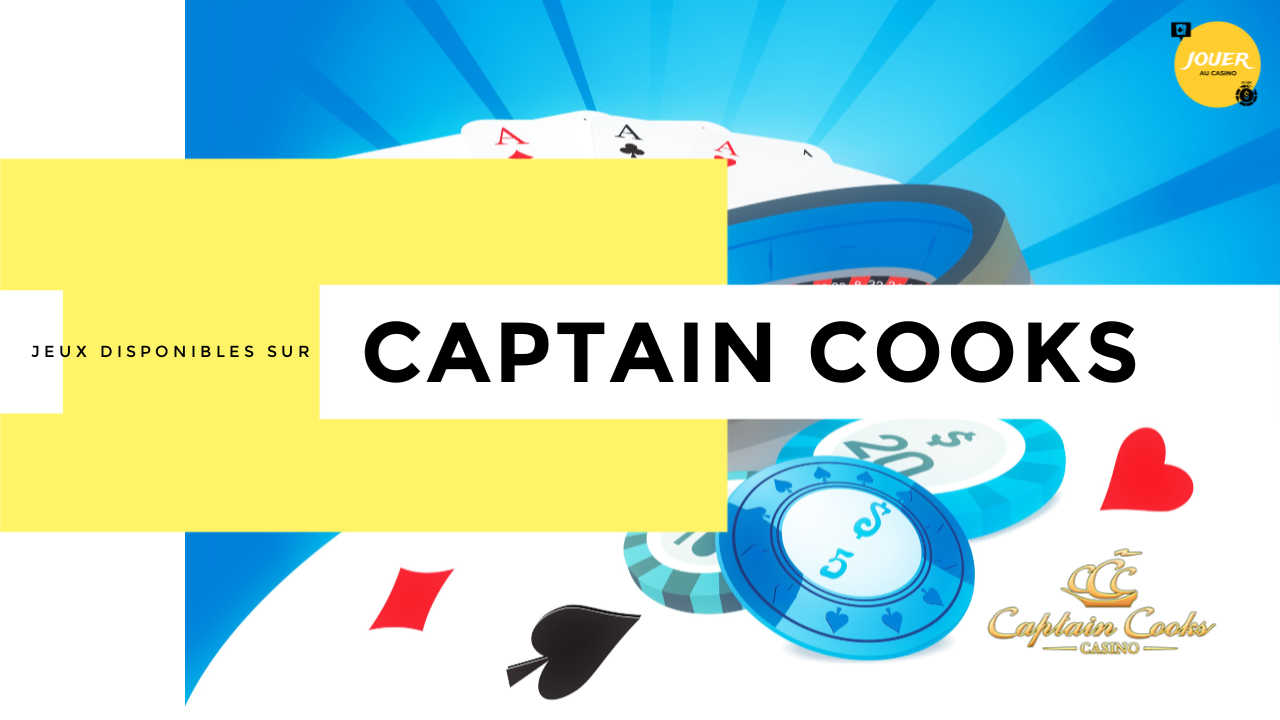 jeux casinos captain cooks