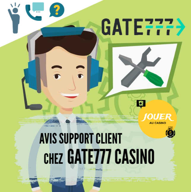 support client chez casino GATE777